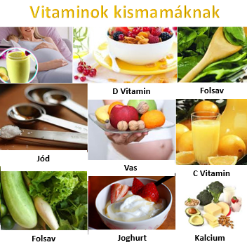 vitaminok a kismamának - Intima.hu
