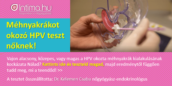 HPV teszt nőknek - Intima.hu