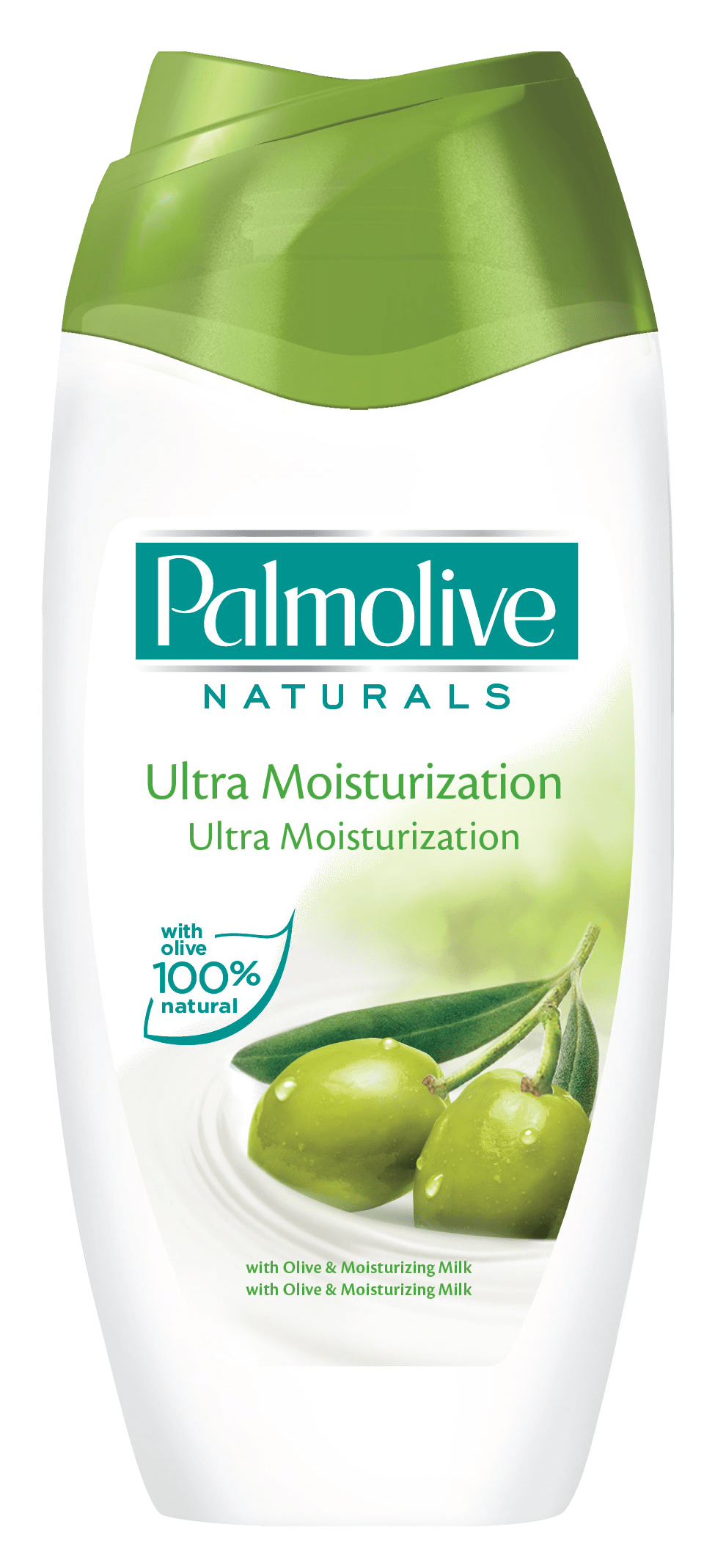  A Palmolive Ultra Moisturization Tusfürdő 100%-ban természetes eredetű olíva és aloe vera kivonattal gazdagított.