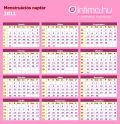 Letölthető menstruációs naptár 2011