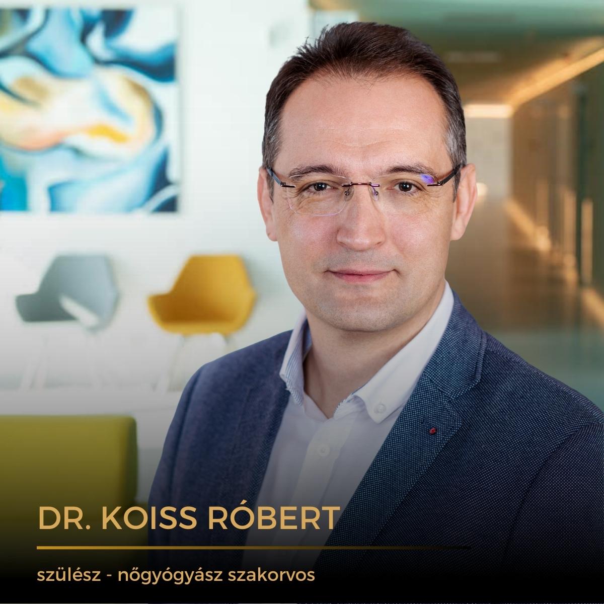 Dr. Koiss Róbert nőgyógyász, HPV specialista, Wáberer Medical Center Nőgyógyászati részleg vezető főorvosa